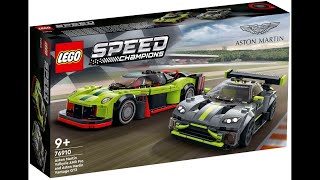 LEGO Instructions | Speed Champions | 76910 | Aston Martin Valkyrie AMR Pro and Vantage GT3 | Aston