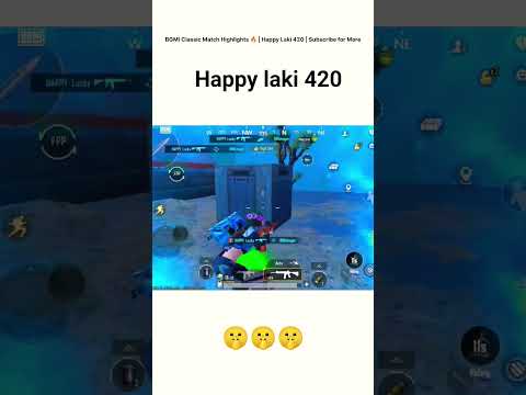 BGMI Classic Match Highlights Happy Laki 420 Subscribe For More Bgmihighlights Bgmil