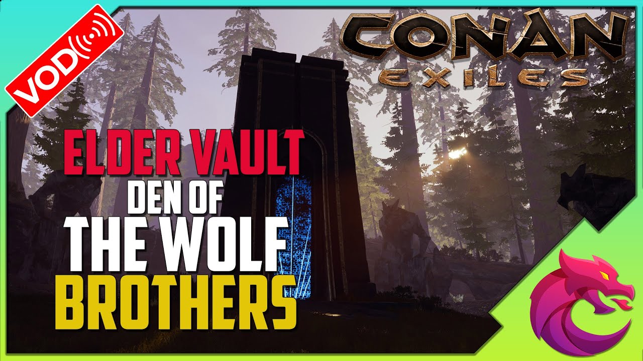 So we attempted our first Elder Vault in Conan Exiles  👀