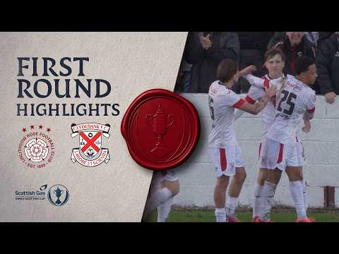 Linlithgow Rose v Clydebank | Scottish Gas Scottish Cup First Round Highlights