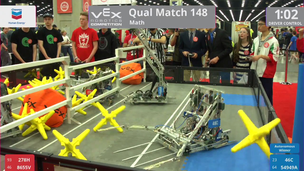 2017 VRC Math Q148 - 278H 8655V vs 46C 54949A - 2 to 51