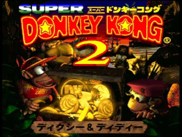 SFC スーパードンキーコング2 ディクシー&ディディー 全ステージ攻略