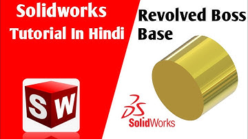 Revolved Boss Base #29 |Solidworks Tutorial in Hindi #easy2designcenter
