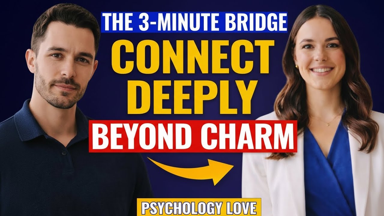 The 3-Minute Bridge: How to Truly Connect (Beyond Appearance and Charm)Psychology Love