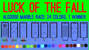 Luck Of The Fall: An Algodoo Marble Race