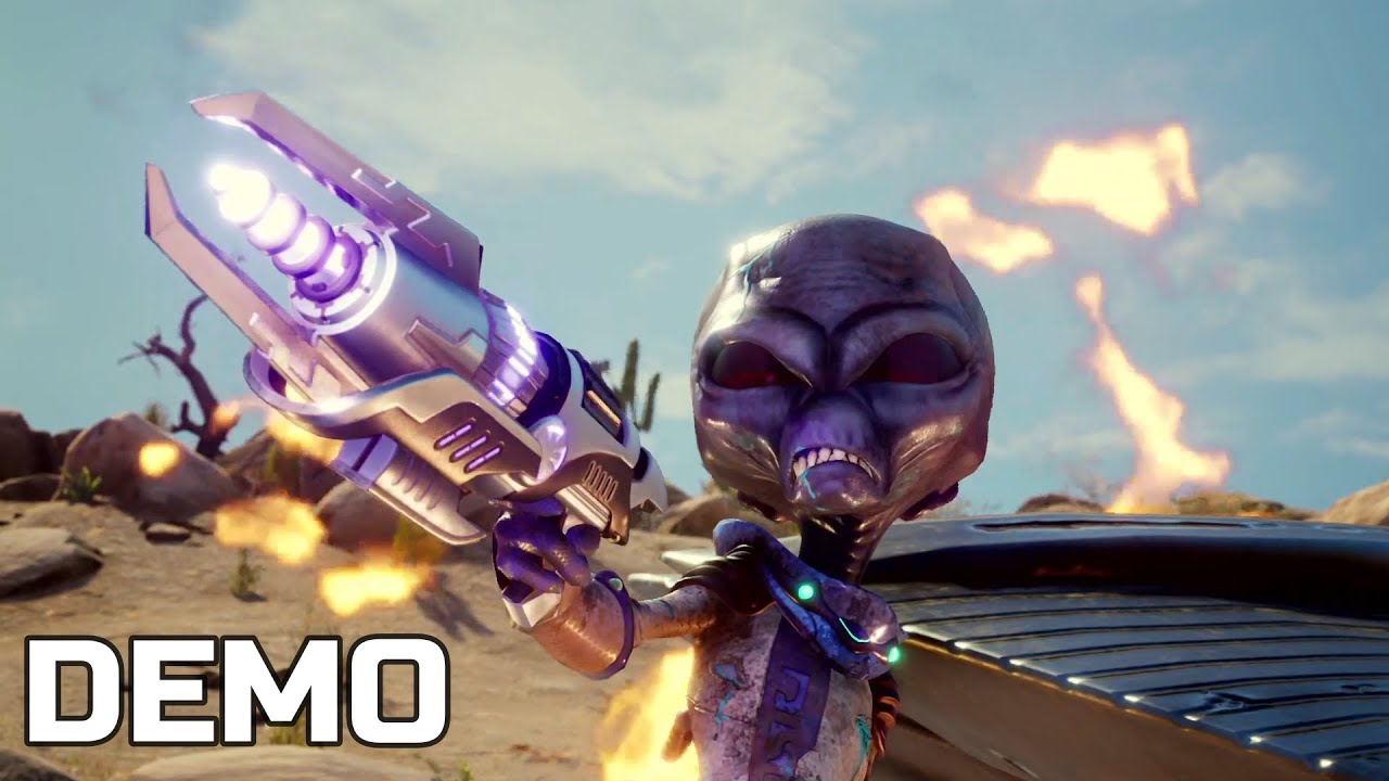 DESTROY ALL HUMAN REMAKE DEMO GAMEPLAY XBOX ONE