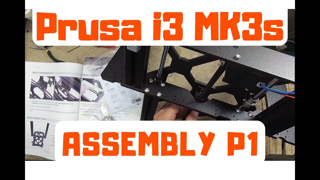 Assembling Original Prusa i3 MK3S - Part 1: Y-axis (quick version ...