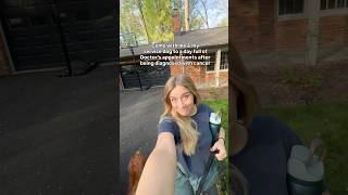 At least I’m not alone 🧡 #servicedog #cancer