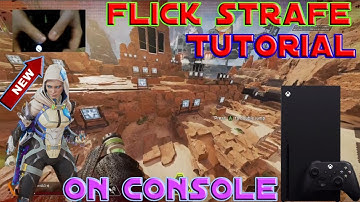 Apex legends HOW To Flick Strafe On CONTROLLER (Semi Tap strafe With CONTROLLER CAM)