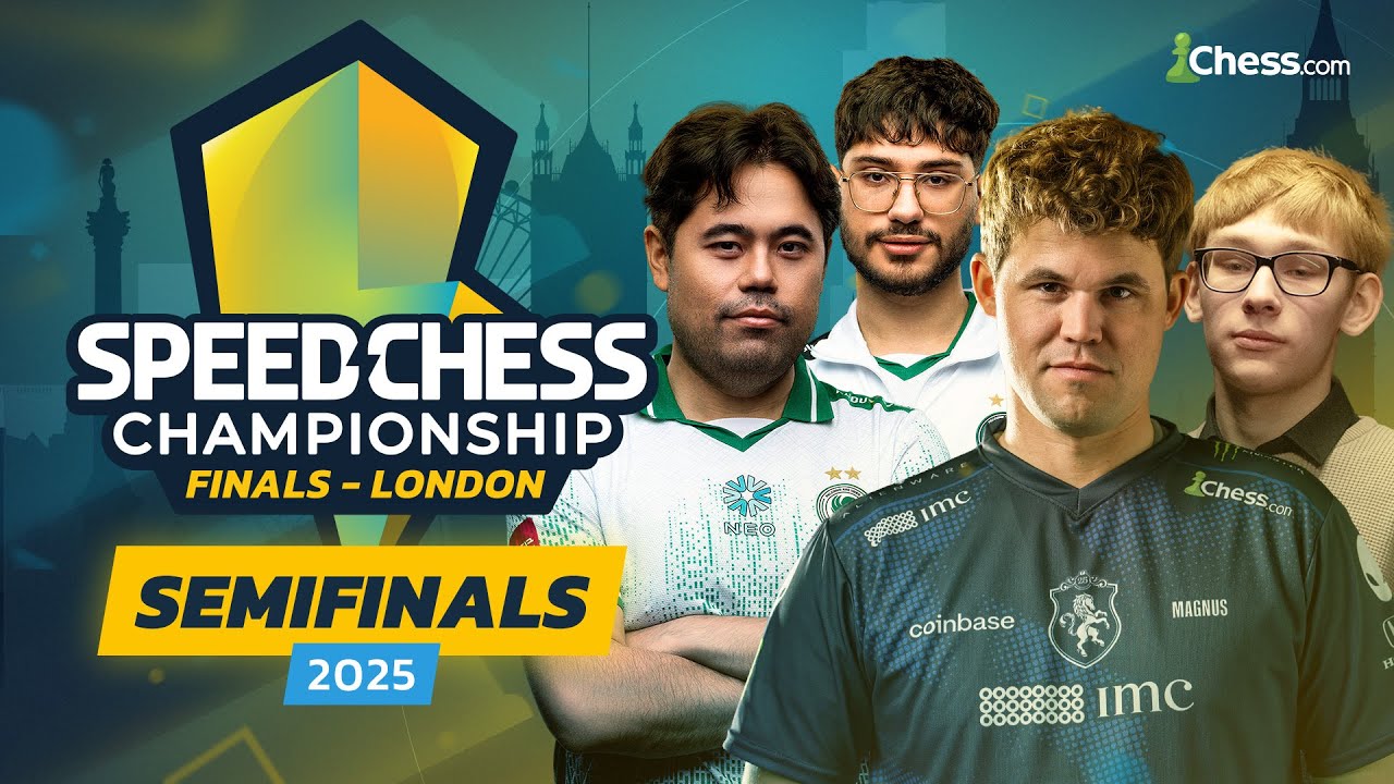 Magnus, Hikaru, Firouzja battle it out in London | Speed Chess Championship Finals | Vertical stream