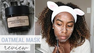 The Body Shop: New Mask for Sensitive Skin! Review   Demo