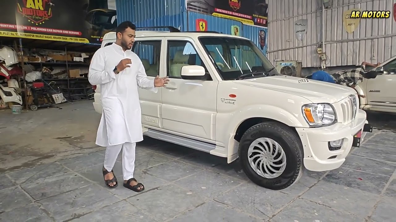 Mahendra Scorpio Hawak Full Body Restore Done | Painting Denting | Modified| Restoration|