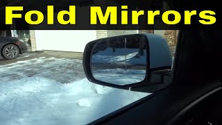 How To Fold Mirrors On An Acura RDXEasy Tutorial