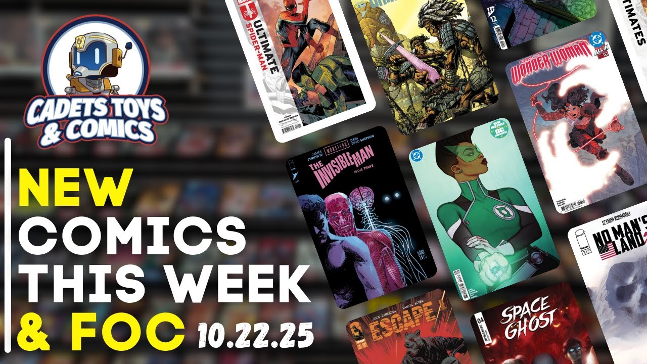 День новых комиксов 22 октября 2025 г. — Cadets Toys and Comics