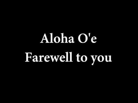 Aloha O'e -