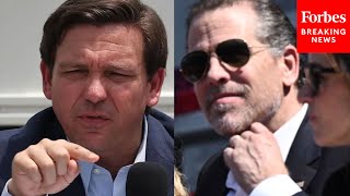 DeSantis Takes Aim At Hunter Biden At His First 2024 Presidential Campaign Rally In Iowa