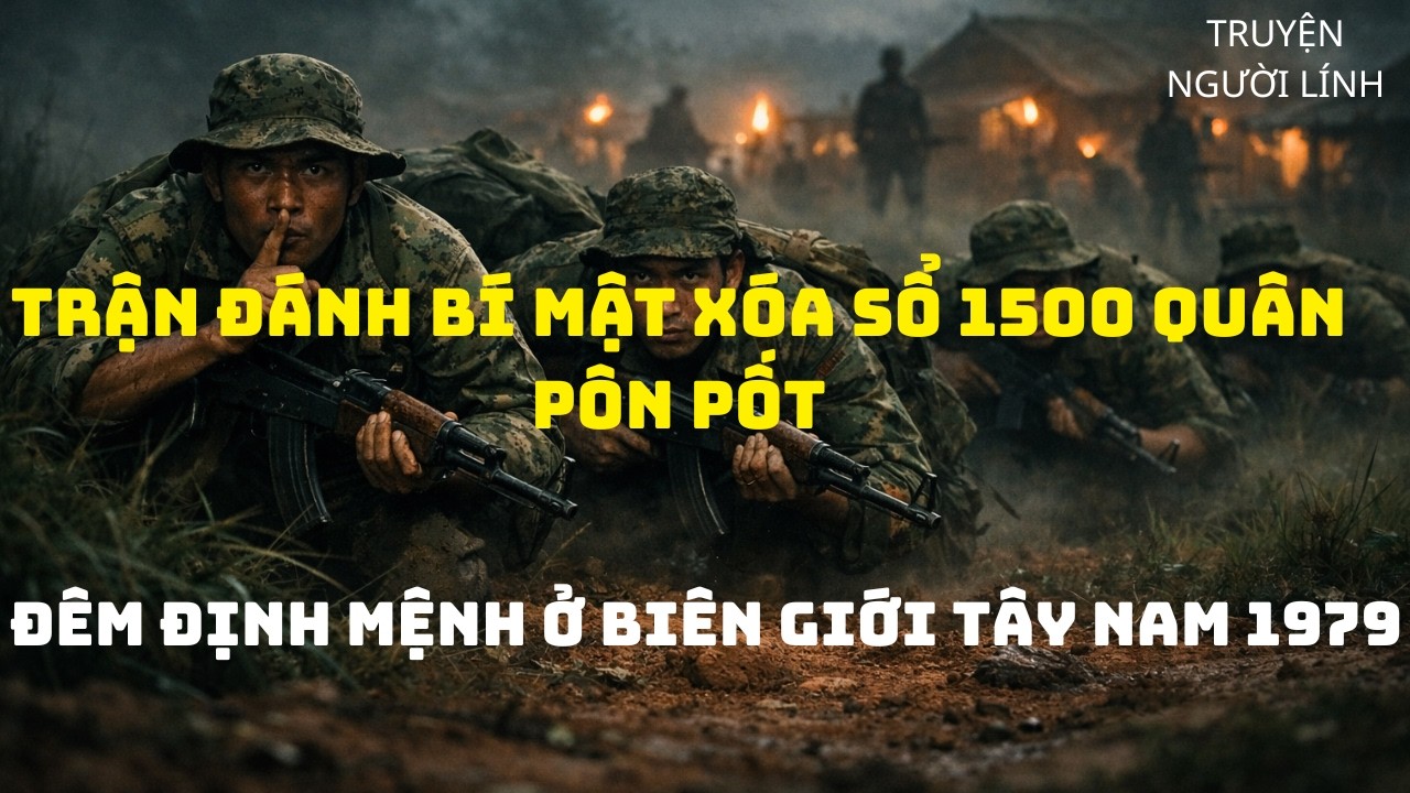 Trận Đánh Bí Mật Xóa Sổ 1500 Quân Pôn Pốt – Đêm Định Mệnh Biên Giới Tây Nam 1979|Lính Thời Chiến