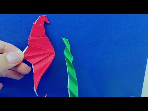 וִידֵאוֹ: איך מכינים סוסון ים מנייר
