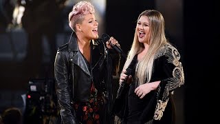 [HD] Kelly Clarkson & Pink - Everybody Hurts (R.E.M. cover, 2017)