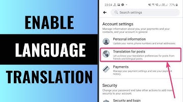 How to Enable Language Translation option on Facebook