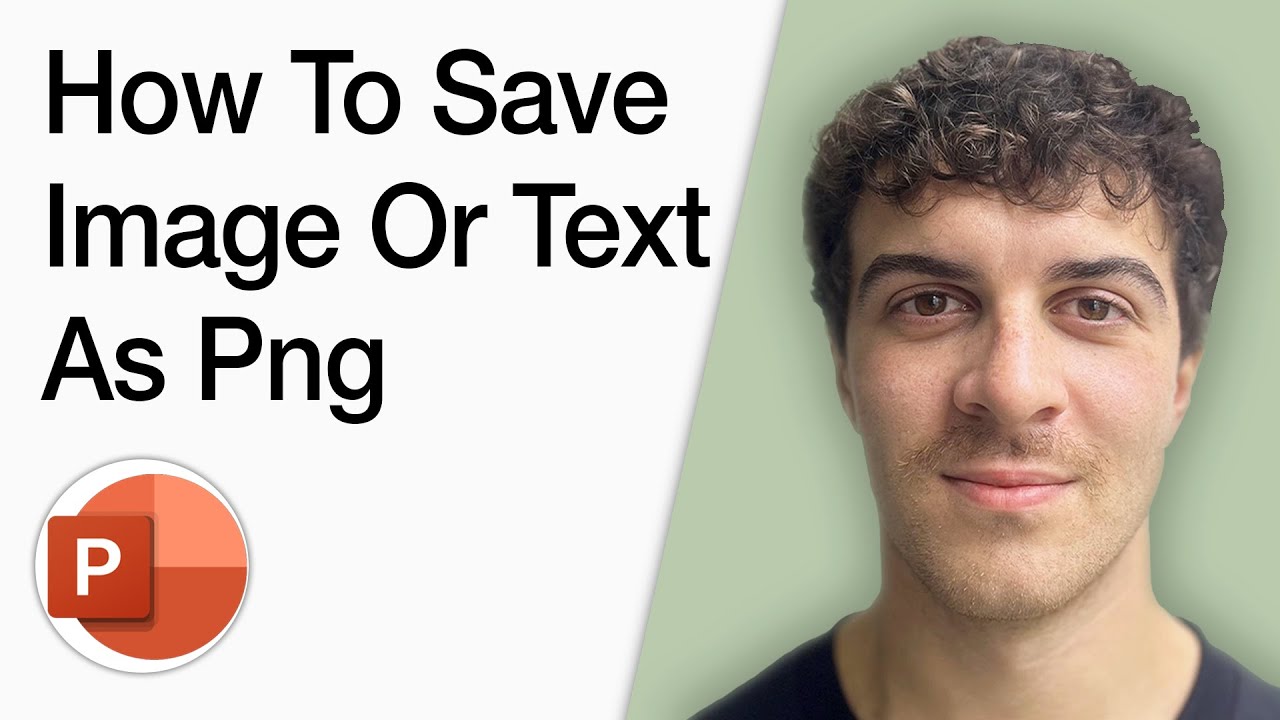 How To Save Image Or Text As Png Transparent Background In Powerpoint (Full 2025 Guide)