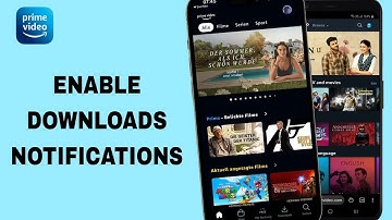 How To Enable Downloads Notifications On Prime Video App | Step By Step