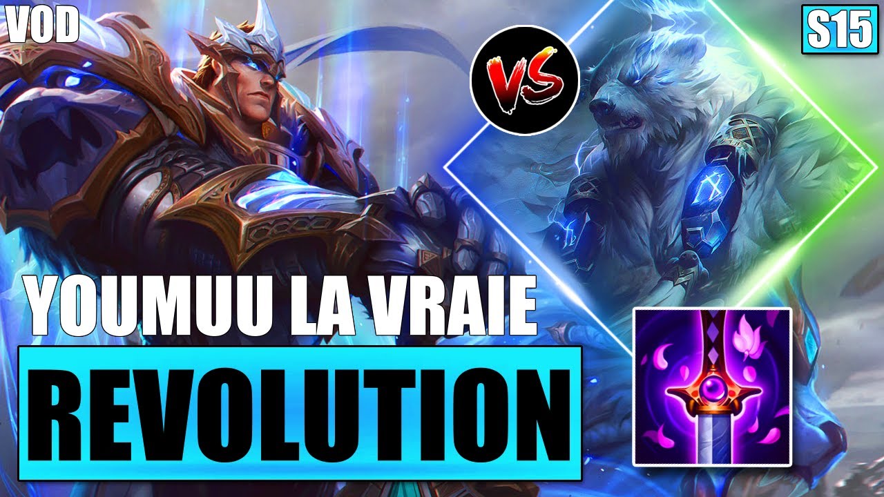 YOUMUU + RUSH PHASIQUE = BROKEN OP ?! - Garen vs Volibear - Soloq Top Master | 15.13