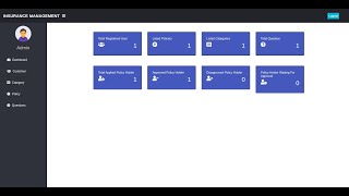 Insurance Management System in Django Framework With Source Code | Source Code & Projects