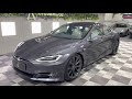 2019 Tesla Model S P100D Ludicrous inc 22&quot;s+Carbon+White interior