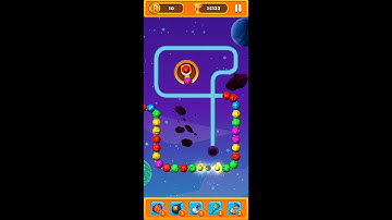 Marble Space - Zumba Match (by Richie Games) - free offline Zuma-like game for Android - gameplay.
