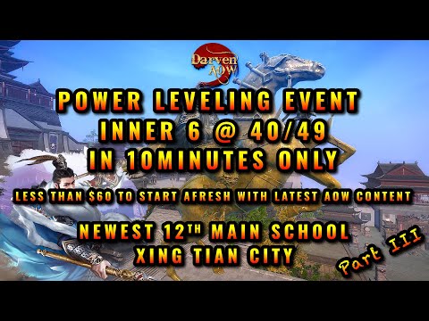Video Age of Wushu | 九阴真经【4K60FPS】Power-Leveling the NEWEST... - youtube