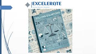 Linear Equations-5.Solving three step equations (Excelerate Learning Online)