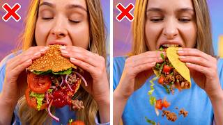 How to Eat Tricky Foods Without the Mess by 5-Minute Recipes! 😂🍴