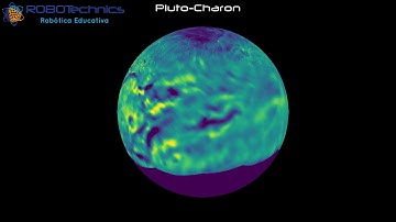 Pluto Moon Charon Python Numerical Simulation based on NASA topography