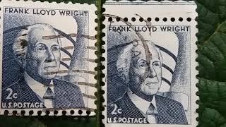 FRANK LLOYD WRIGHT U.S.POSTAGE STAMP 2c