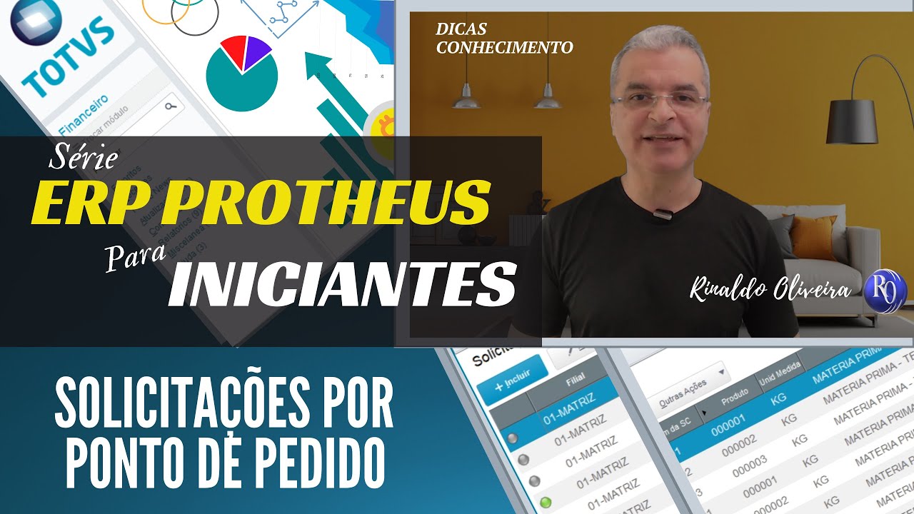 ERP Protheus | Solicitações Por Ponto de Pedido
