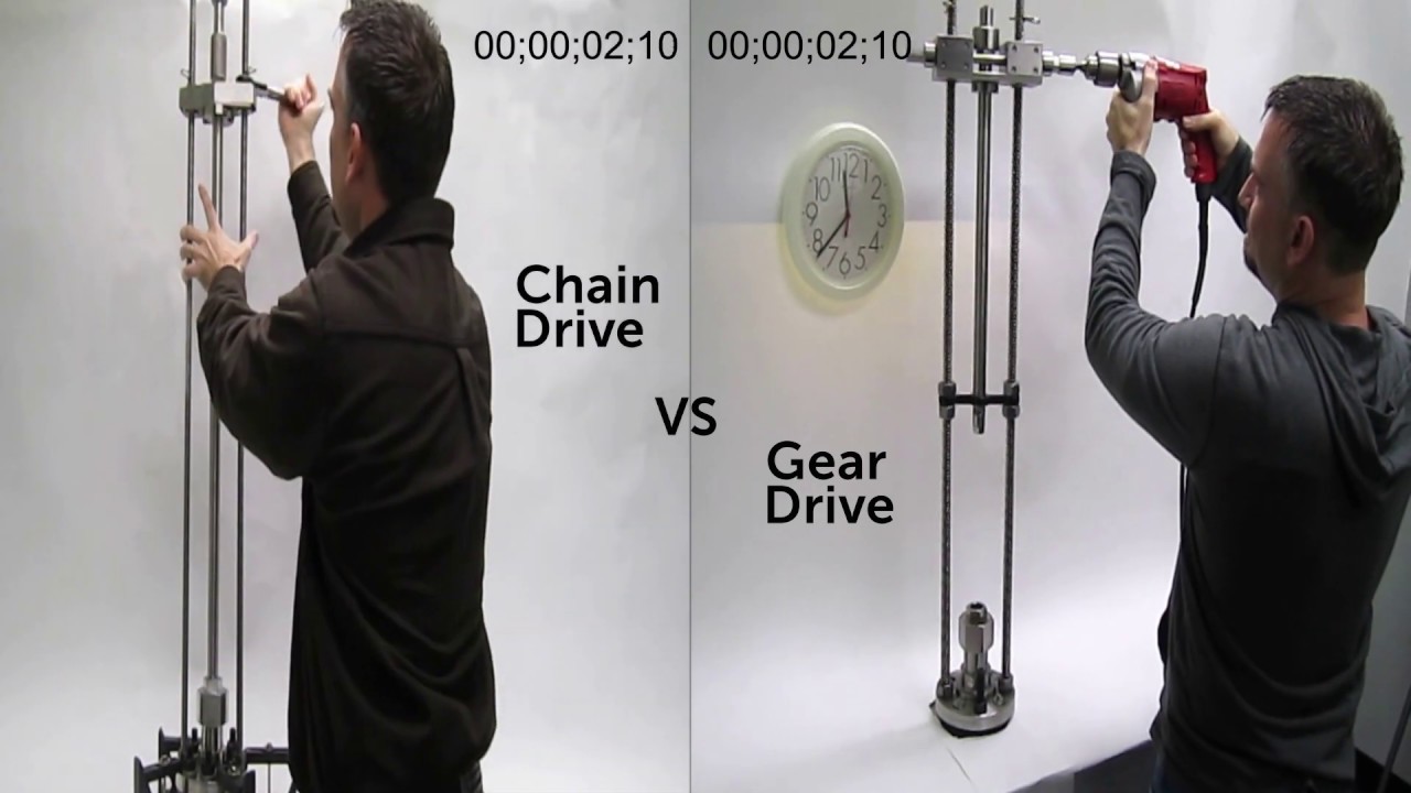 Comparsion of Chain vs Gear Driven Probe Extractor YouTube