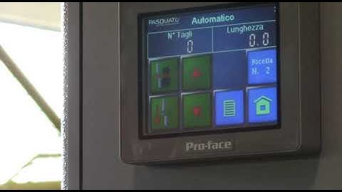 Pasquato sheeter for EVA with trim section