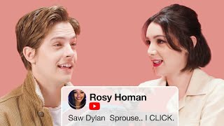 Dylan Sprouse and Hannah Marks Compete in a Compliment Battle | Teen Vogue