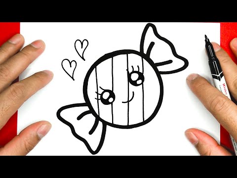 Vídeo: Como Desenhar Doces