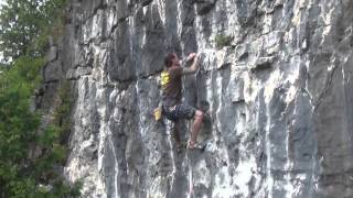 Sport Climbing at Devil's Glen in Ontario 2014 - Part 2/2