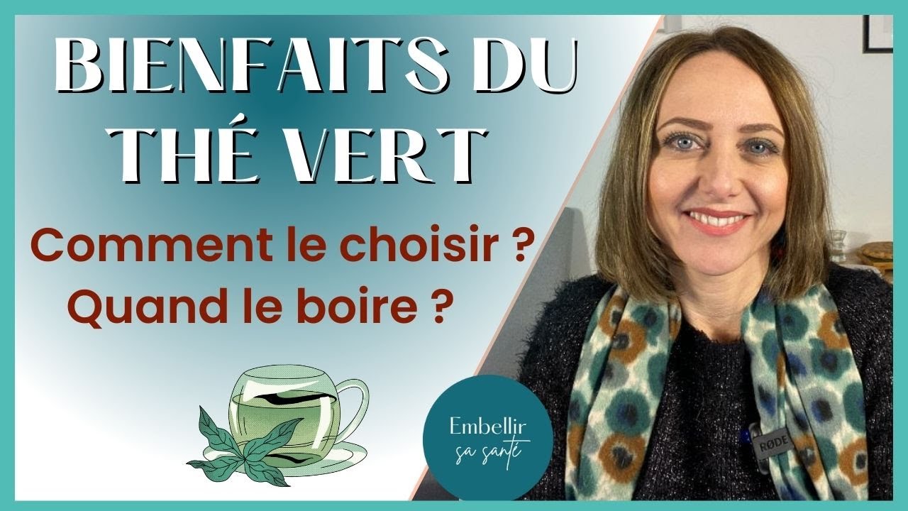 A quel moment faut-il boire du thé vert ?