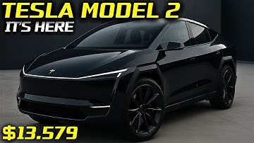 HIJ IS ER! Tesla Model 2 Senior Edition: $ 13.579, fysieke knoppen en 10 veiligheidsupgrades