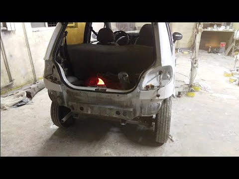 Как снять задний бампер Daewoo Matiz