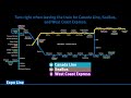 SkyTrain Map / Expo, Millennium, and Canada Line Announcements (UPDATED)