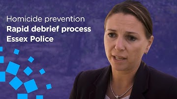 Rapid debrief process | Homicide prevention