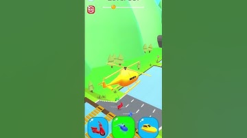 shape-Shifting funny race gameplay new hyper casual games short #gameplay #shape shifting