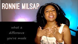 Ronnie Milsap - What A Difference You've Made REACTION VIDEO