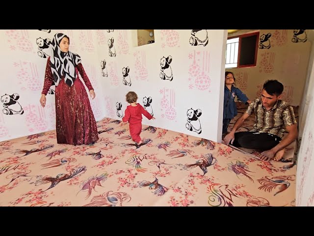 : A Nomadic Family's Home Transformed by New Carpets class=