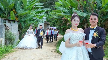 TOÀN CẢNH LỄ VU QUY -PHƯƠNG MAI & NGỌC ANH - BẢN PHẠ LỤ -XÃ MƯỜNG É -TỈNH SƠN LA VỀ LÀM DÂU NAM ĐỊNH